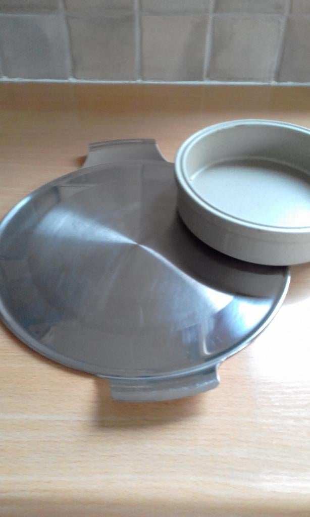Serveerschaal en ovenschaal set, Zilver, Ophalen of Verzenden, Metaal, Overige typen