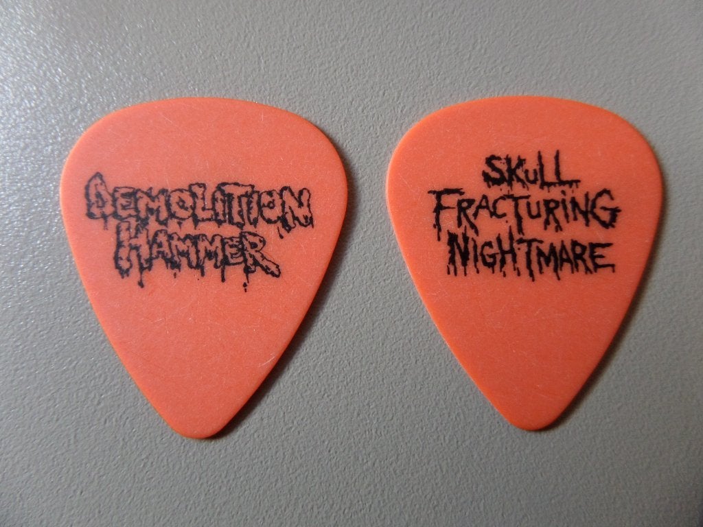 DEMOLITION HAMMER plectrums, Ophalen of Verzenden, Nieuw, Instrument of Toebehoren