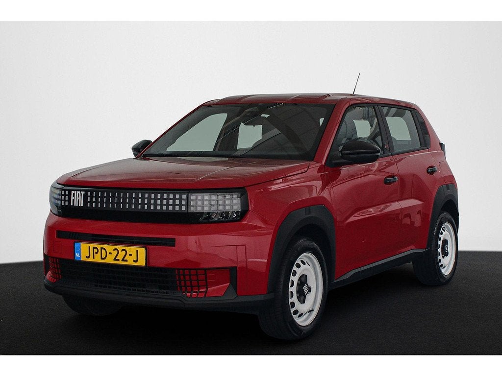 Fiat Grande Panda RED 11kW 44 kWh 2+6 Jaar Garantie Apple Ca, Auto's, Fiat, Automaat, Gebruikt, Panda, Parkeersensor