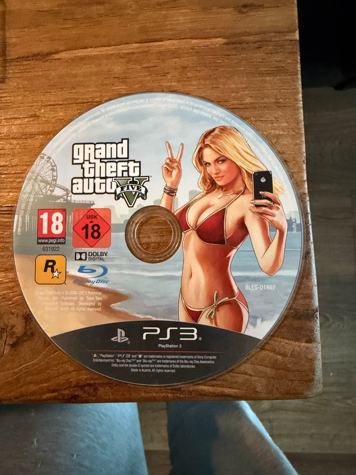 Grand Theft Auto V (GTA 5) PS3 - Zo goed als nieuw, Avontuur en Actie, Online, Vanaf 18 jaar, 1 speler