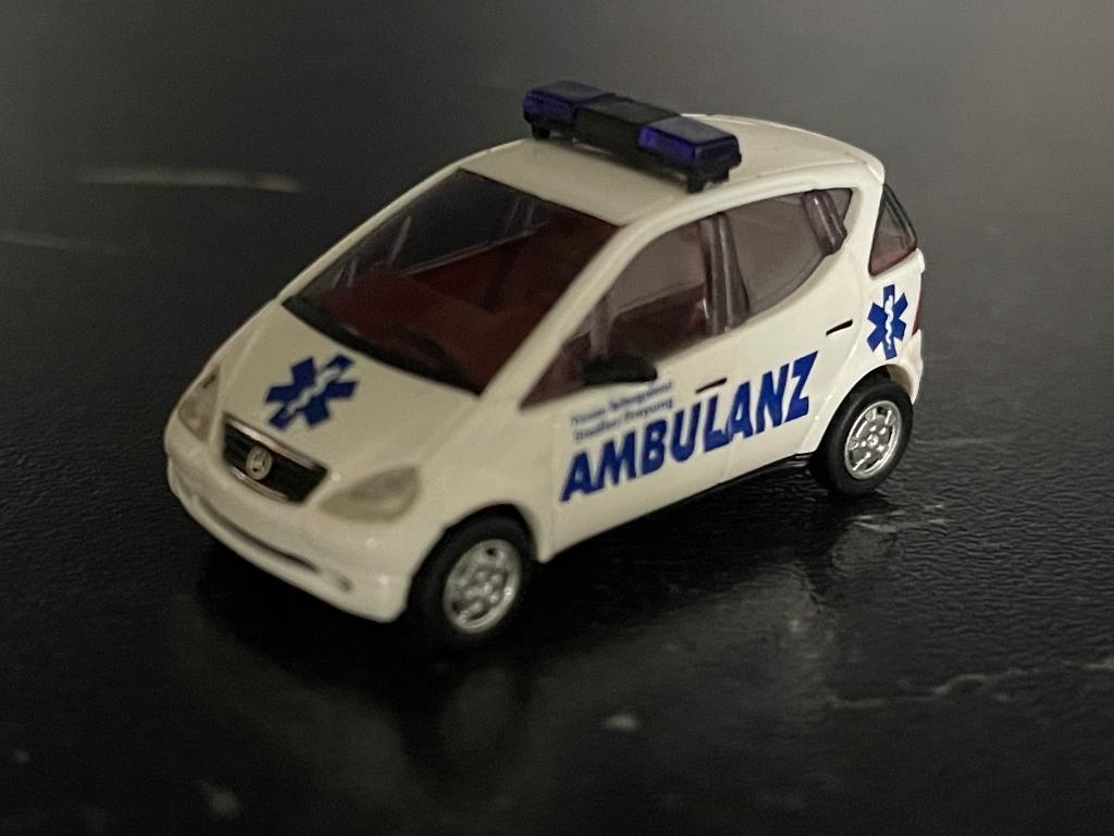 Ambu-2433: Private Ambulance Mercedes A-klasse, Ophalen of Verzenden, Gebruikt, Auto, Overige merken