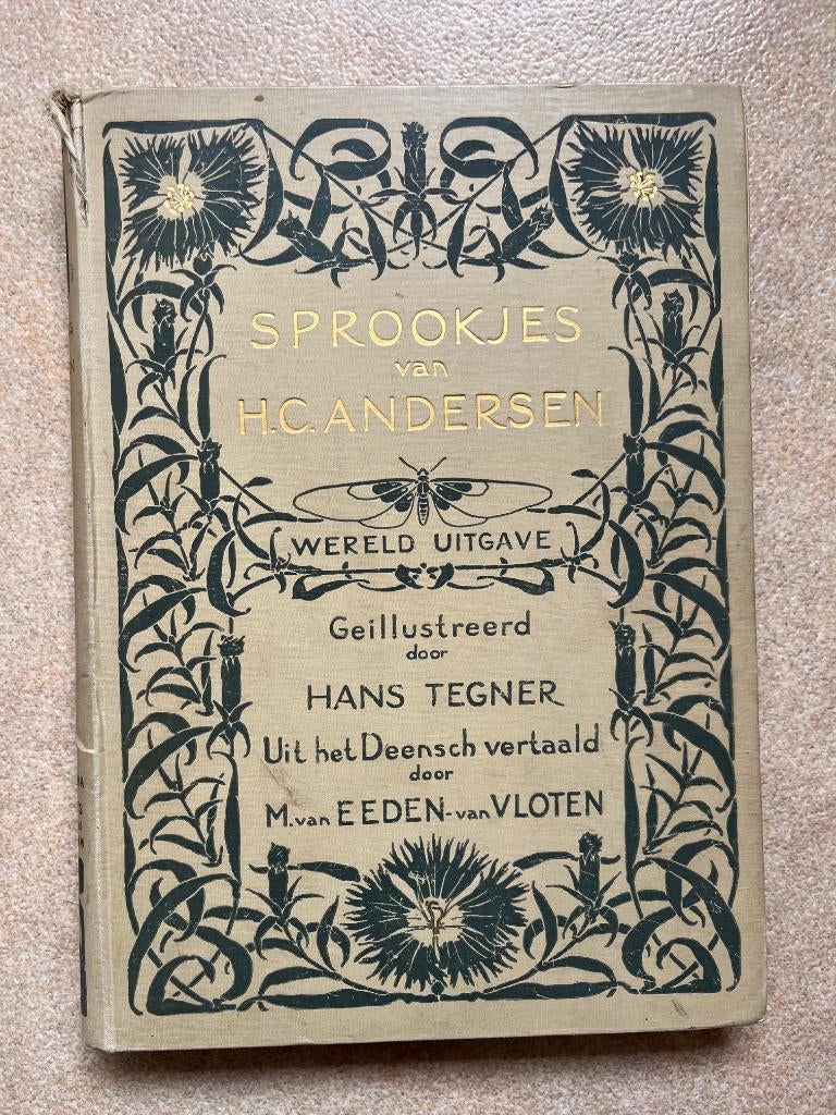 Sprookjes van H.C.Andersen, Werelduitgave, illustr. H.Tegner, Antiek en Kunst, Antiek | Boeken en Bijbels, Ophalen of Verzenden