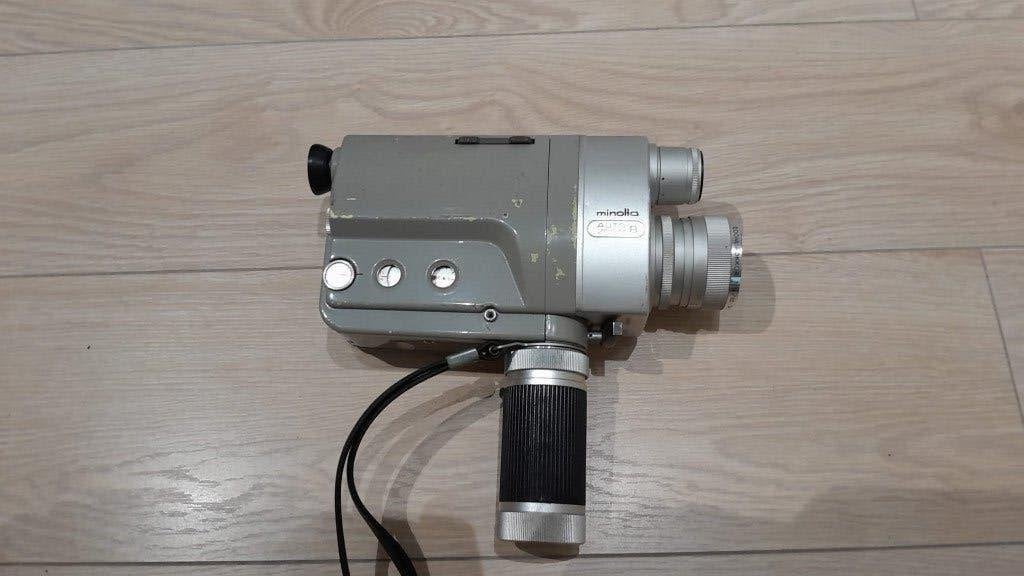 Vintage Minolta Auto Zoom 8 Filmcamera, Ophalen of Verzenden, 1960 tot 1980