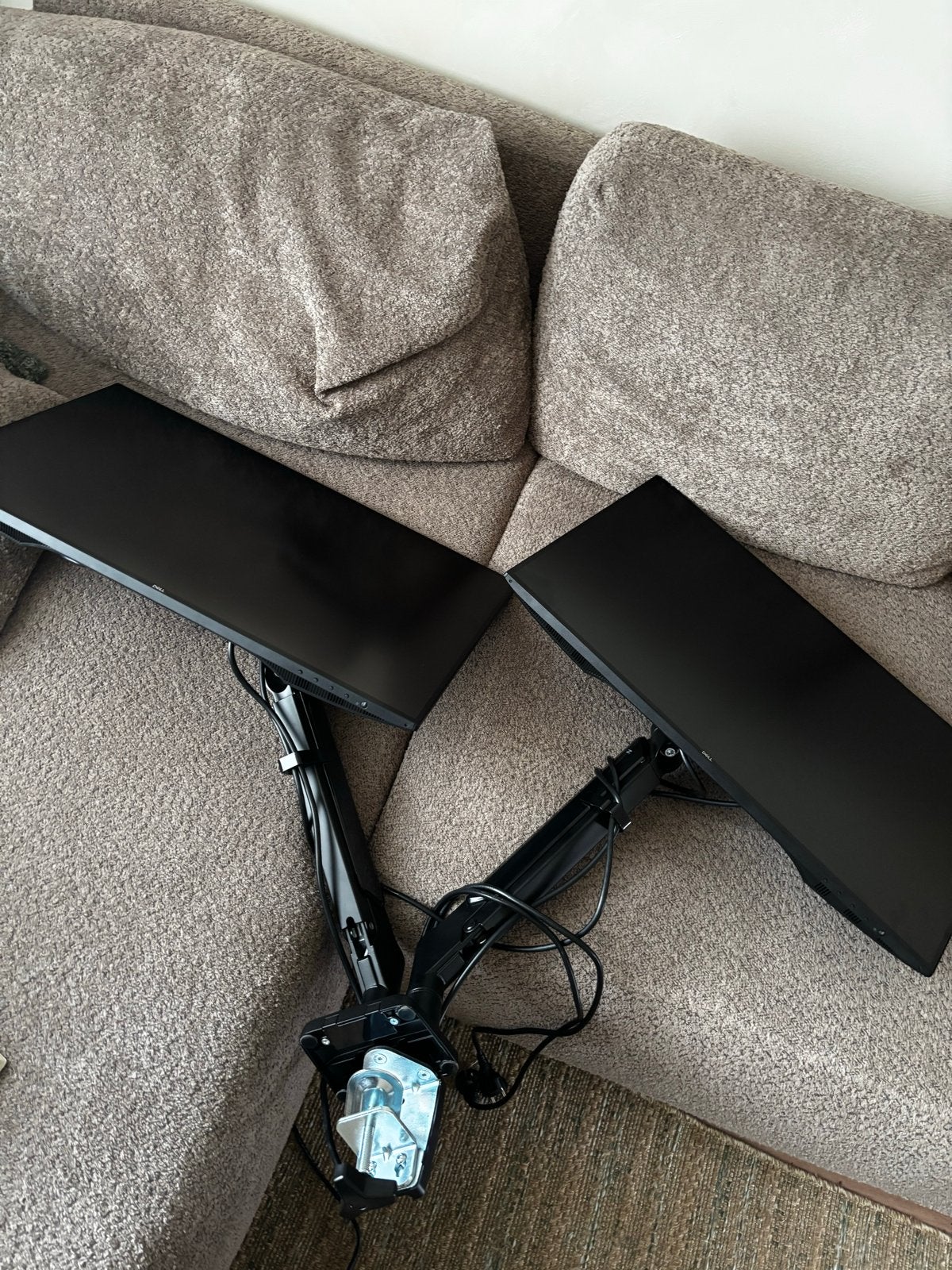 2x Dell UltraSharp U2721DE 27" monitoren + Neomounts houder, Computers en Software, Monitoren, Ophalen, IPS, Zo goed als nieuw
