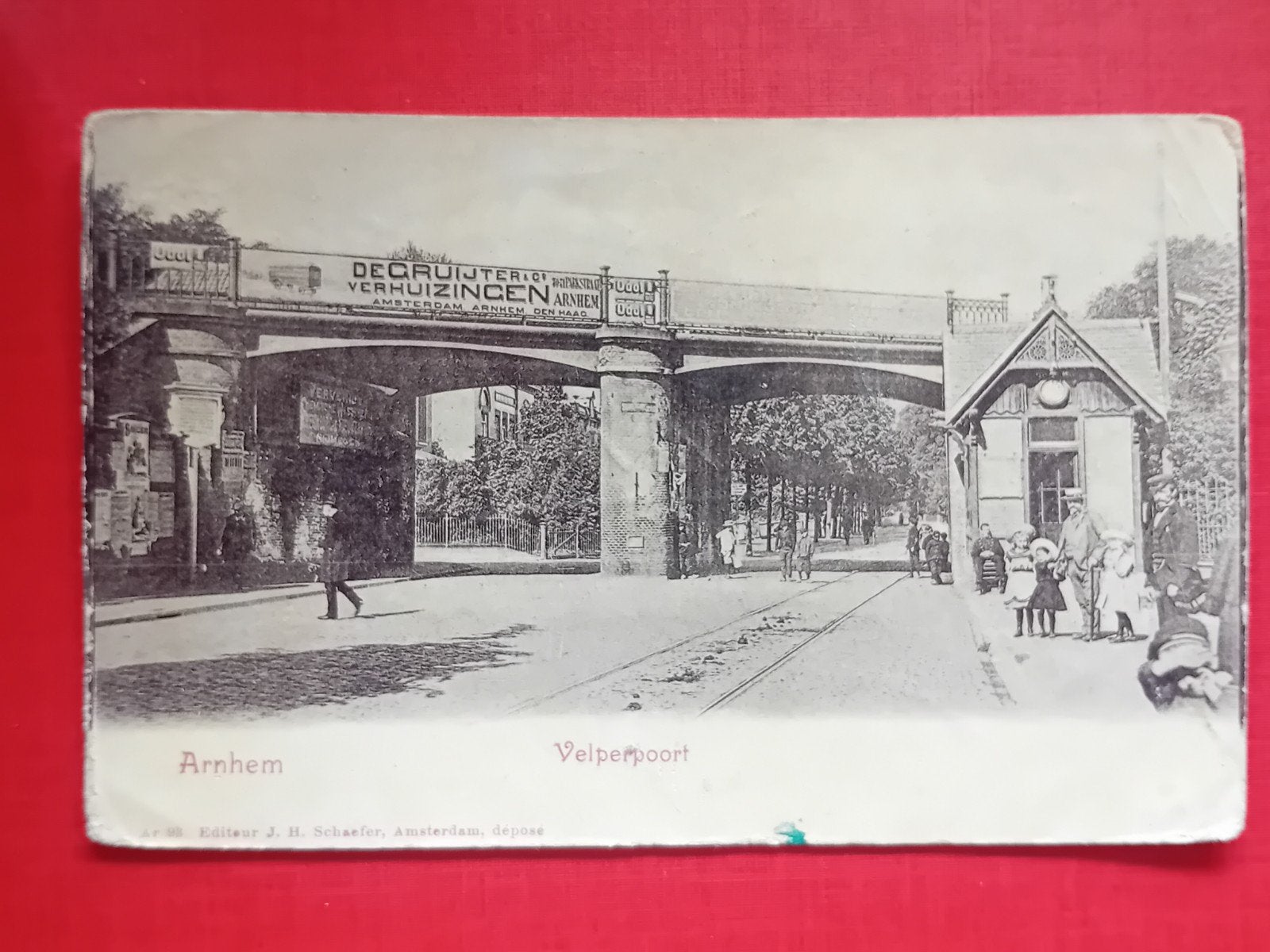 Ansichtkaart Arnhem, Ophalen of Verzenden, Gelderland