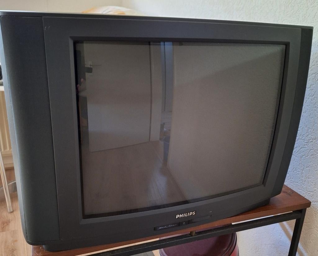 Philips beeldbuis tv, leuk voor gaming, Audio, Tv en Foto, Vintage Televisies, Ophalen, Gebruikt, 40 tot 60 cm, Philips