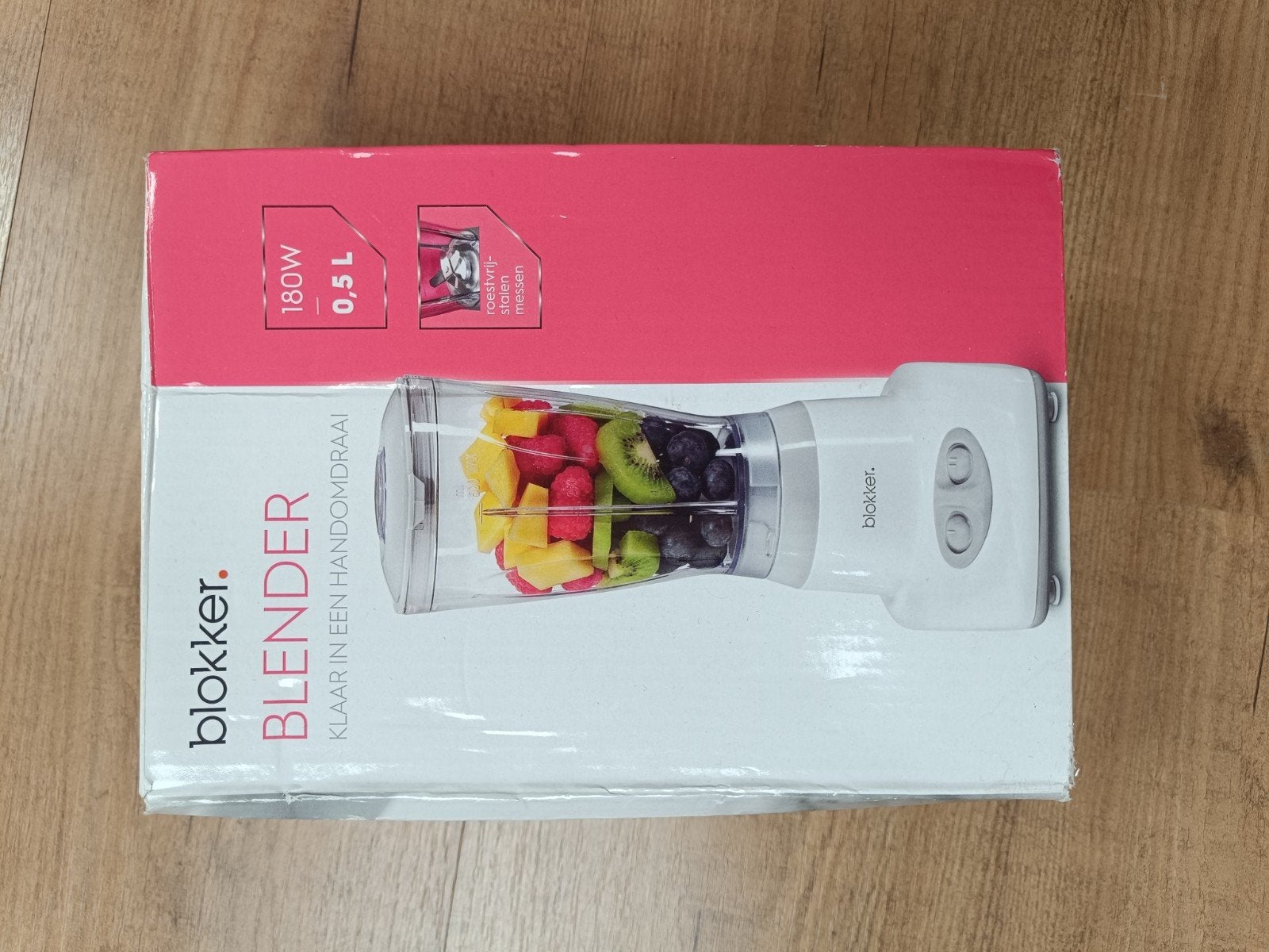 Blokker Mini Blender - Compact en Handig, Ophalen, Gebruikt, Blender