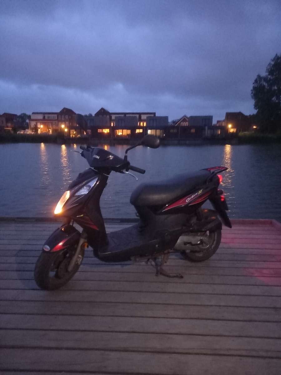 Sym Orbit II, Fietsen en Brommers, Scooters | SYM, Ophalen, Gebruikt, Maximaal 45 km/u, Benzine