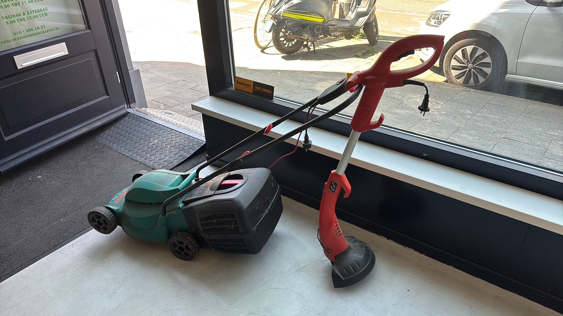 Grasmaaier+gras strimmer, Tuin en Terras, Ophalen of Verzenden, Gebruikt, Bosch
