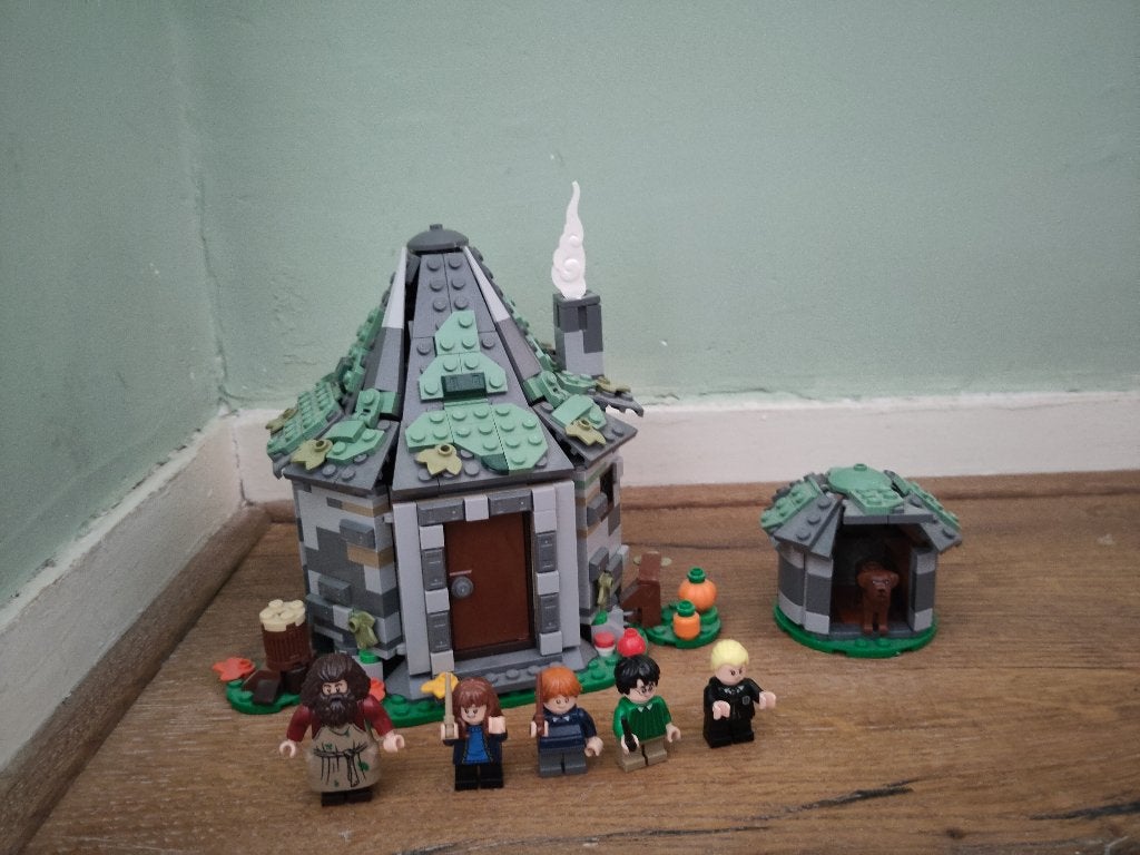 Harry Potter lego Hagrids hut 76428, Ophalen, Harry Potter, Zo goed als nieuw, Compleet