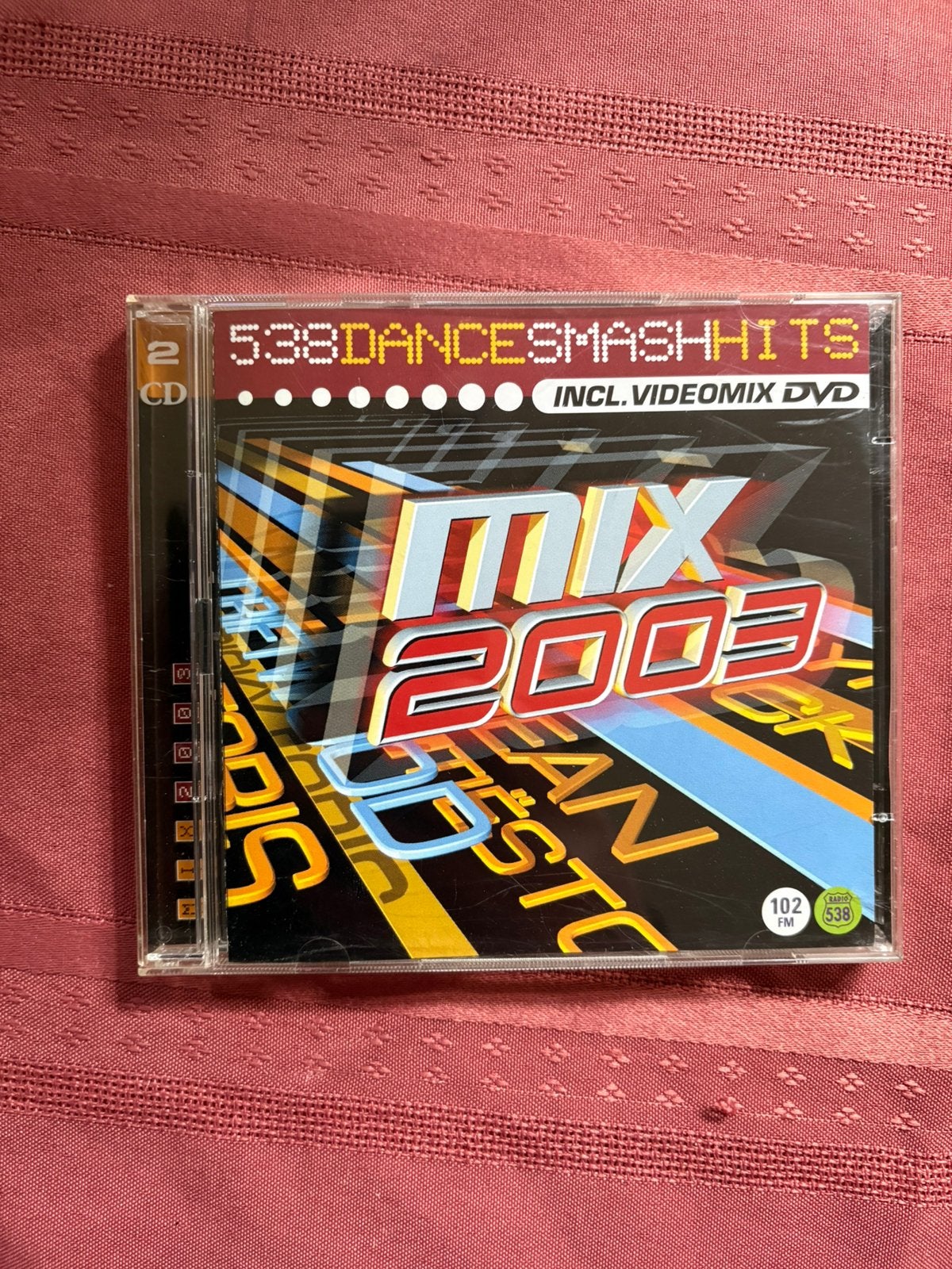 538 Dance Smash Hits Mix 2003 cd+dvd, Verzenden, Gebruikt, Dance en House, Verzamelalbum
