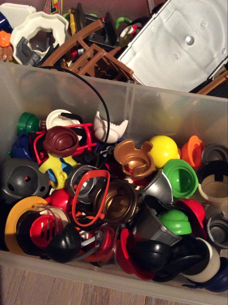 Grote partij Playmobil onderdelen en accessoires, Ophalen of Verzenden, Gebruikt, Los playmobil