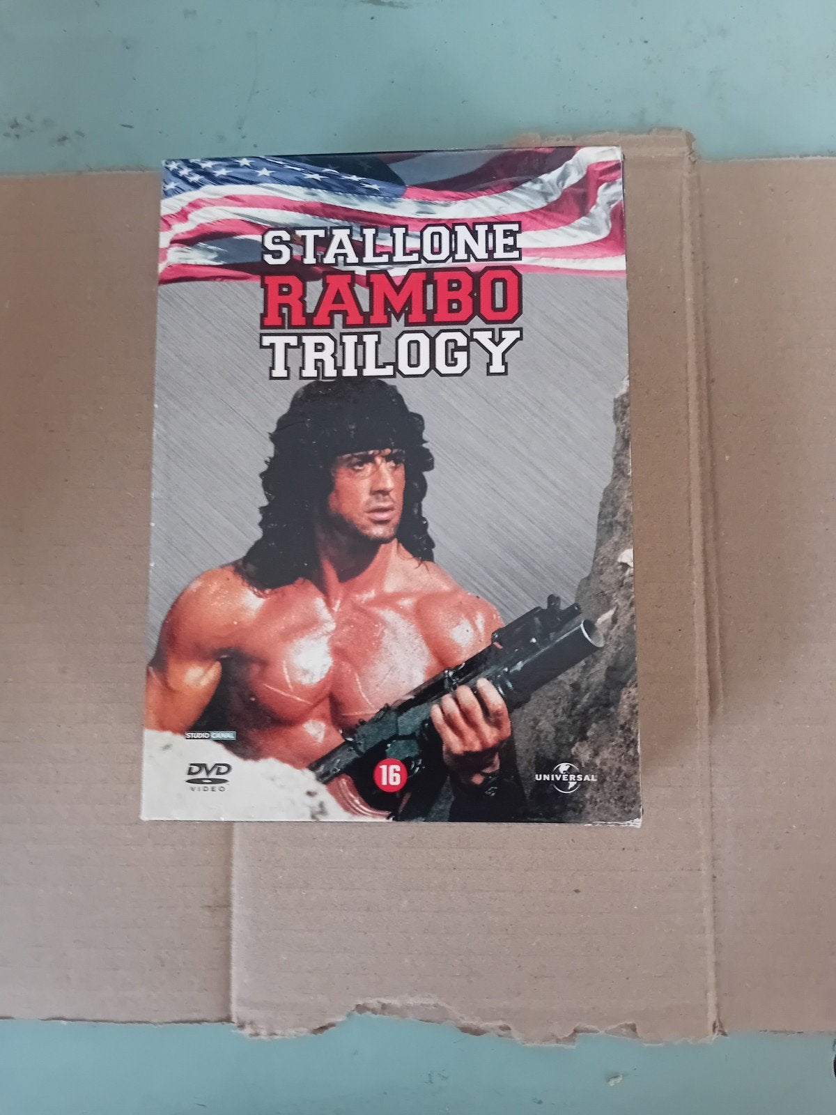 Rambo Trilogie DVD Boxset - Nederlands Ondertiteld, Vanaf 16 jaar, Ophalen of Verzenden, Zo goed als nieuw