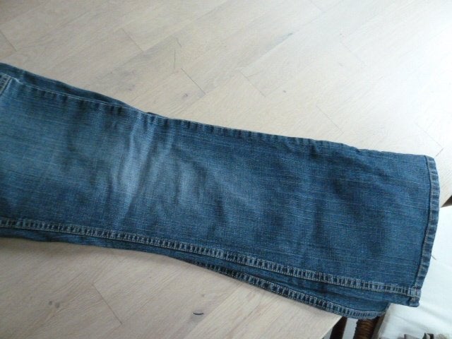 Spijker broek logg maat 36, Verzenden, Zo goed als nieuw, Blauw, W28 - W29 (confectie 36)