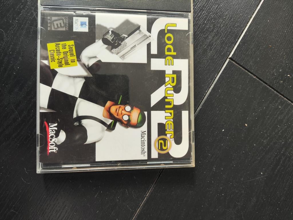 Lode Runner 2 - 3D Mentia voor Mac (Macintosh), Spelcomputers en Games, Games | Pc, Gebruikt, 1 speler, Ophalen of Verzenden, Platform