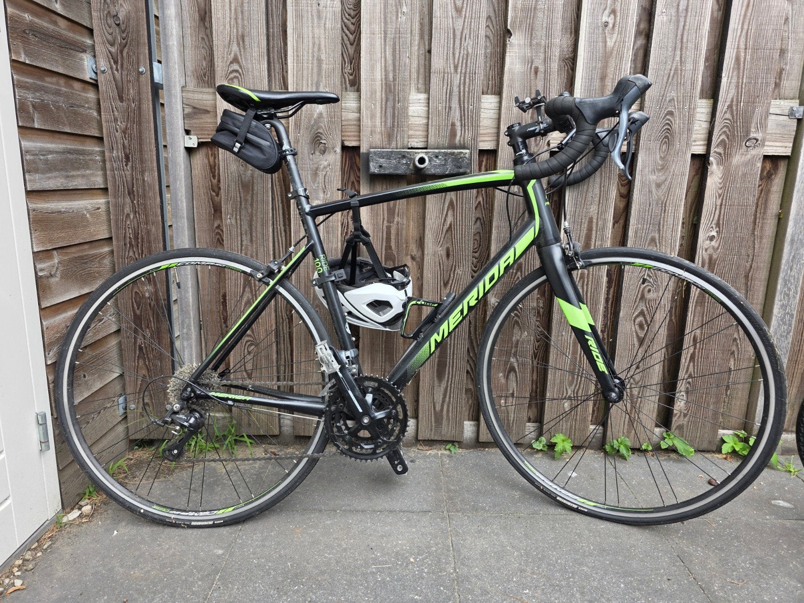 Merida Ride 400 racefiets  Maat L + accessoires, Fietsen en Brommers, Gebruikt, Aluminium, Meer dan 20 versnellingen, Ophalen