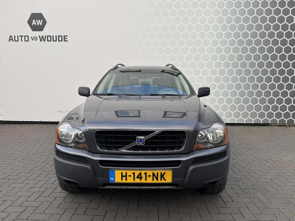 Volvo XC90 2.5 T Exclusive Trekhaak 210PK 7 persoons Airco, Auto's, Gebruikt, Beige, 2521 cc, Bedrijf