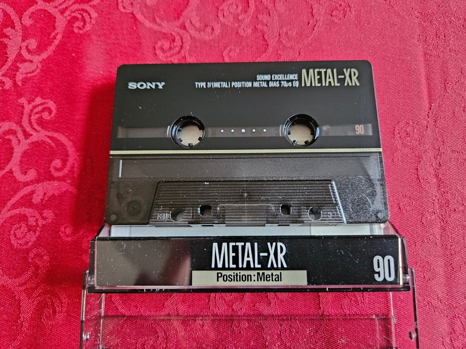 Sony metal-xr cassettebandje., Ophalen of Verzenden, Zo goed als nieuw, Overige genres, 1 bandje