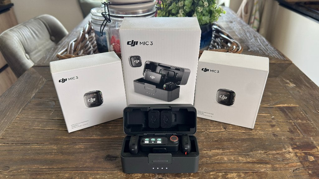 DJI Mic 3 (4 TX + 1 RX + Oplaadcase), Ophalen of Verzenden, Nieuw, Audio