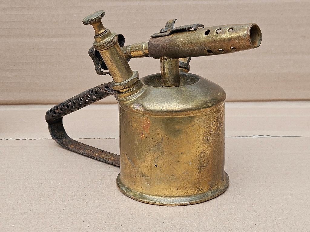 Antieke benzinebrander / verfbrandertje Lot nr. 1, Ophalen of Verzenden