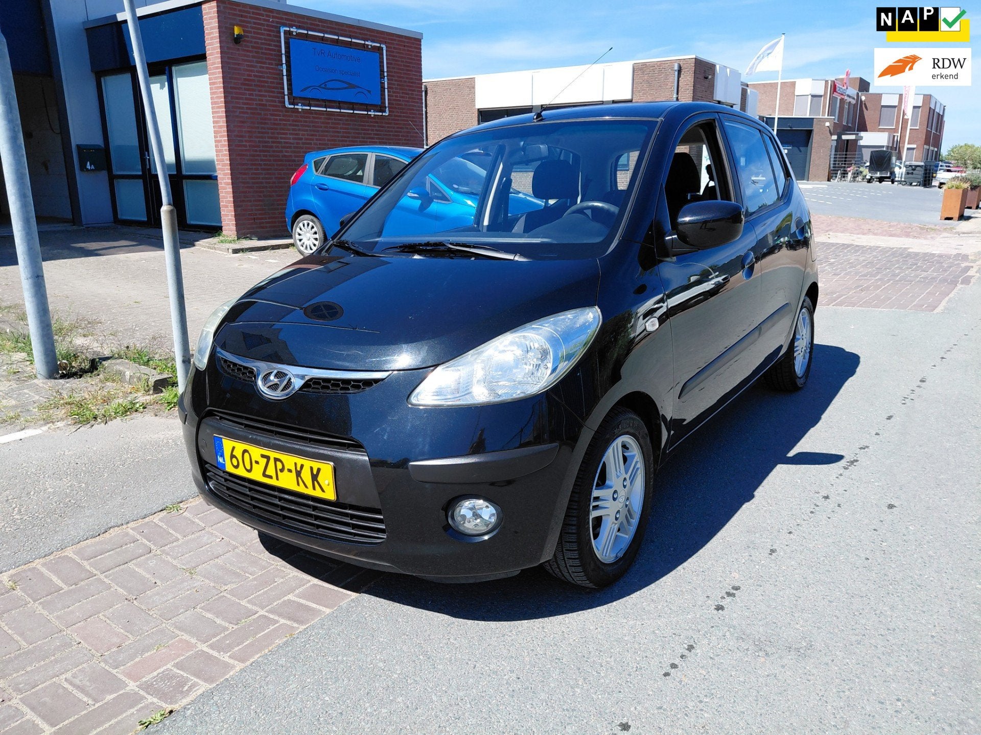 Hyundai I10 1.1 i-Catcher Airco 112932 km open dak, Auto's, Voorwielaandrijving, Stof, Gebruikt, 31 €/maand