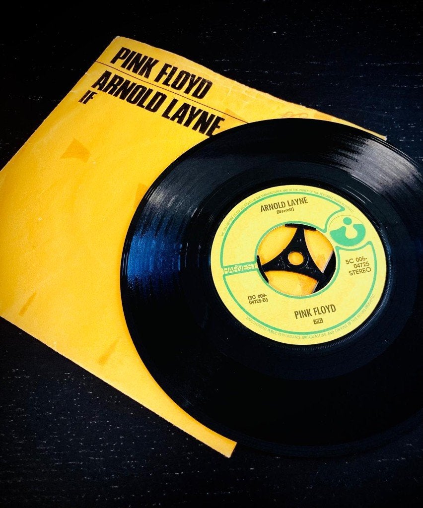 Vinyl Single | Pink Floyd – Arnold Layne, Gebruikt, 7 inch, Ophalen of Verzenden, Fotohoes