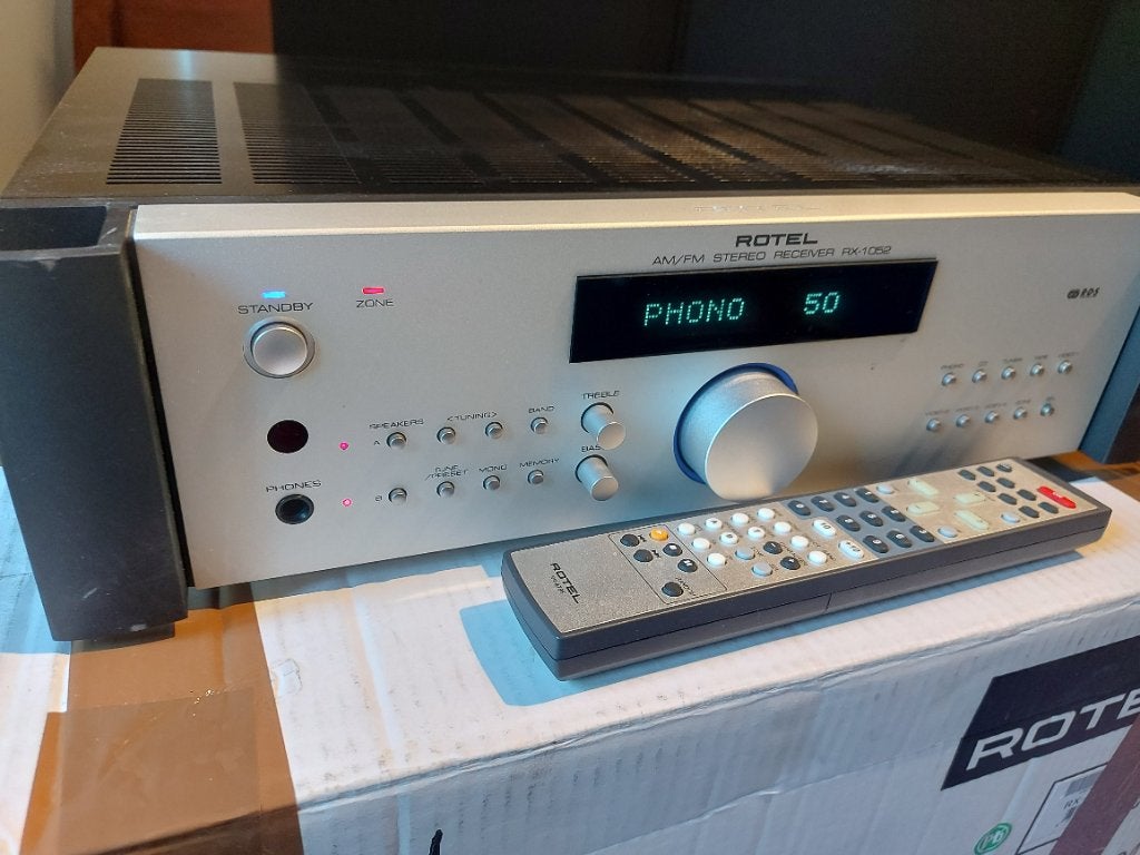 Rotel RX 1052, Overige merken, Ophalen of Verzenden, Zo goed als nieuw, 120 watt of meer