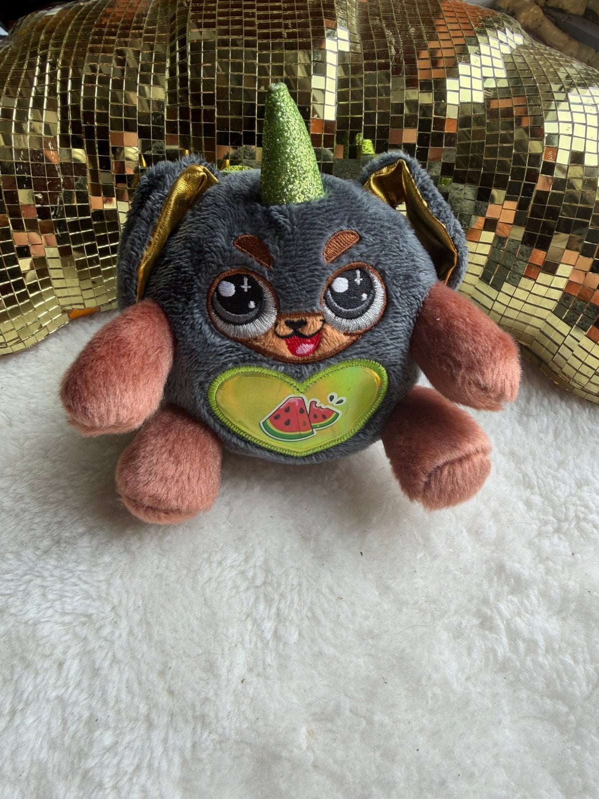ZURU Rainbocorns Puppycorn Pluche., Ophalen of Verzenden, Zo goed als nieuw, Overige typen