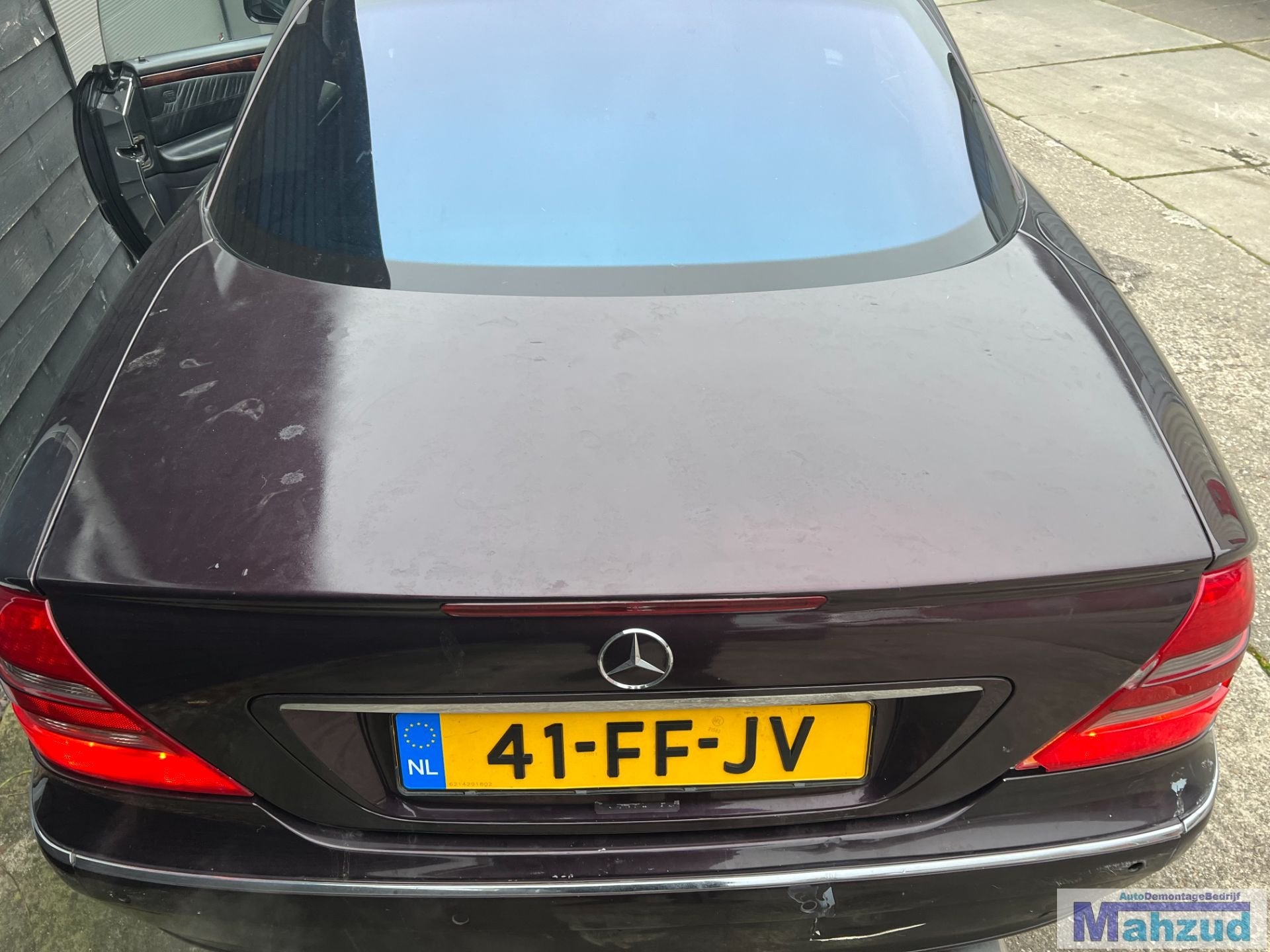 MERCEDES CL (215) Paars 182 achterklep 1999-2005, Gebruikt, Mercedes-Benz AG, Deur, Mercedes-Benz