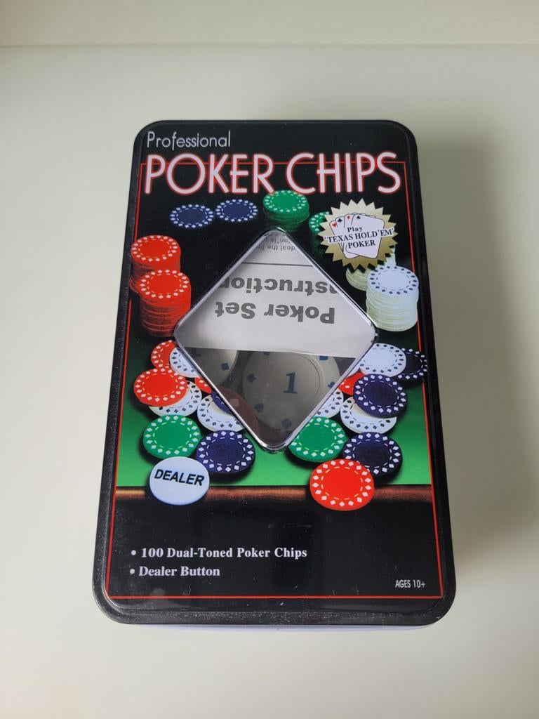 Poker set, Hobby en Vrije tijd, Gezelschapsspellen | Kaartspellen, Ophalen of Verzenden, Zo goed als nieuw