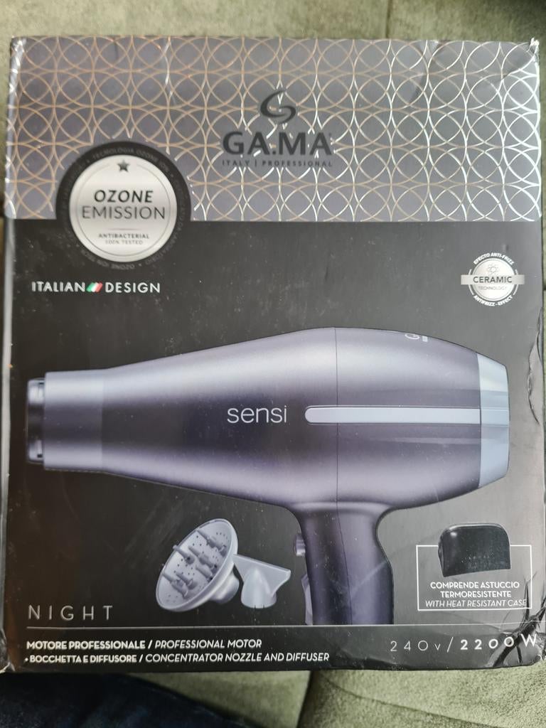GA.MA Linea Sensi Night Föhn - nieuw in doos, Ophalen of Verzenden, Nieuw, Haarverzorging