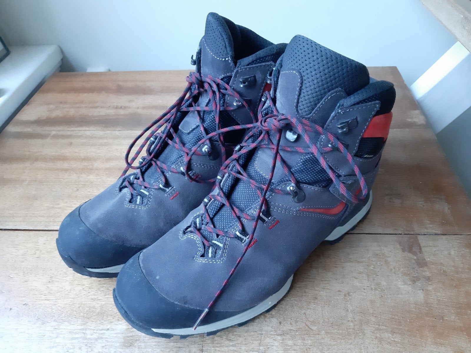 Hanwag hoge wandelschoenen, bergschoenen heren maat 47, ZGAN, Ophalen of Verzenden, Zo goed als nieuw, Schoenen