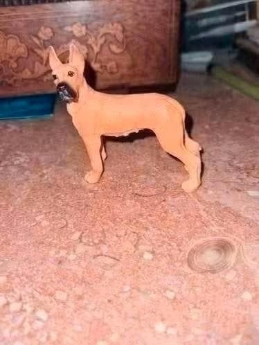 Miniatuur Deense Dog Falcon - Hondenbeeldje, Ophalen of Verzenden