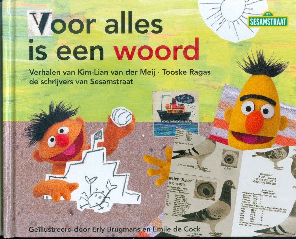 Sesamstraat - Voor alles is een woord, Ophalen of Verzenden, Gelezen, Jongen of Meisje, Fictie algemeen