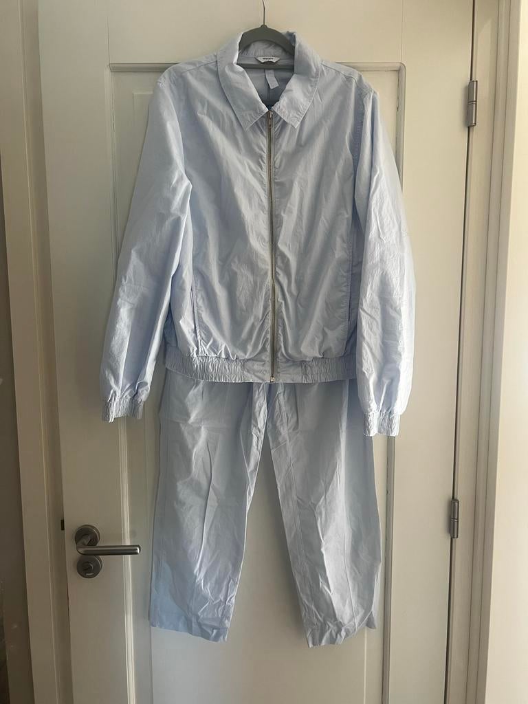 Penn&Ink Lichtblauwe pak Maat 38, Maat 38/40 (M), Kostuum of Pak, Blauw, Nieuw