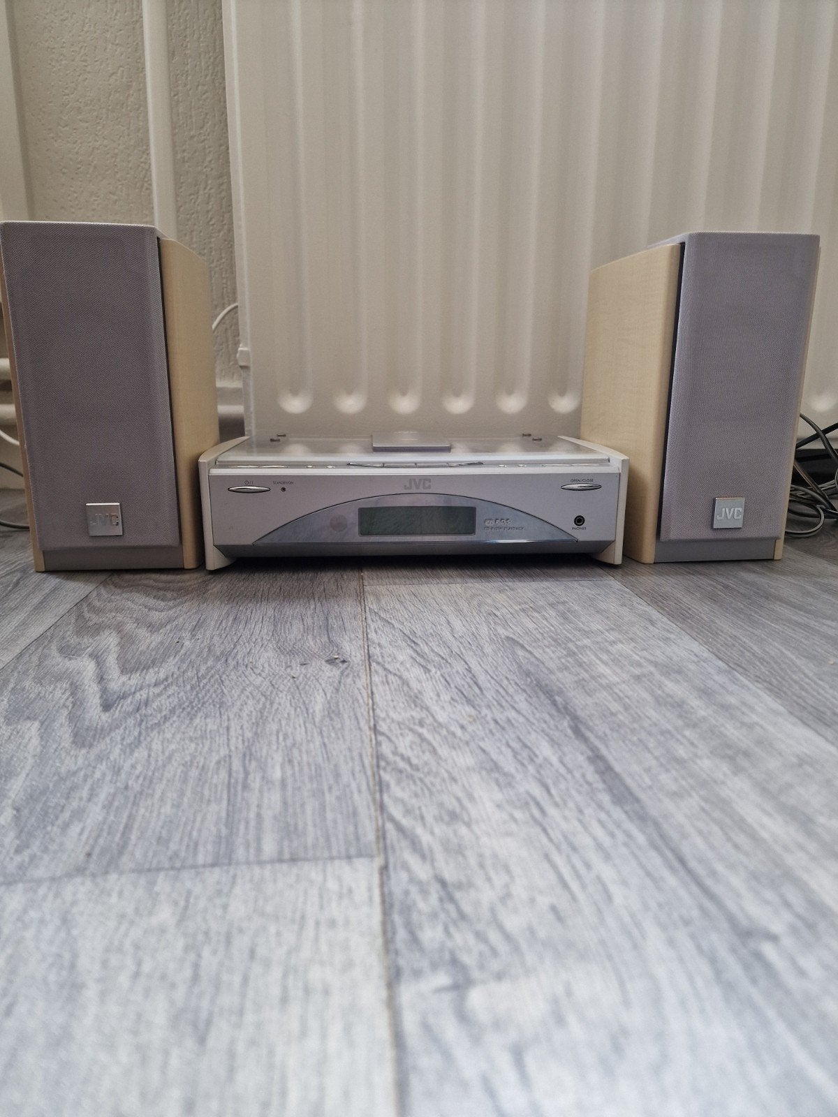 JVC Compact Component Systeem FS-SD550R met speakers, JVC, Cd-speler, Ophalen of Verzenden, Zo goed als nieuw