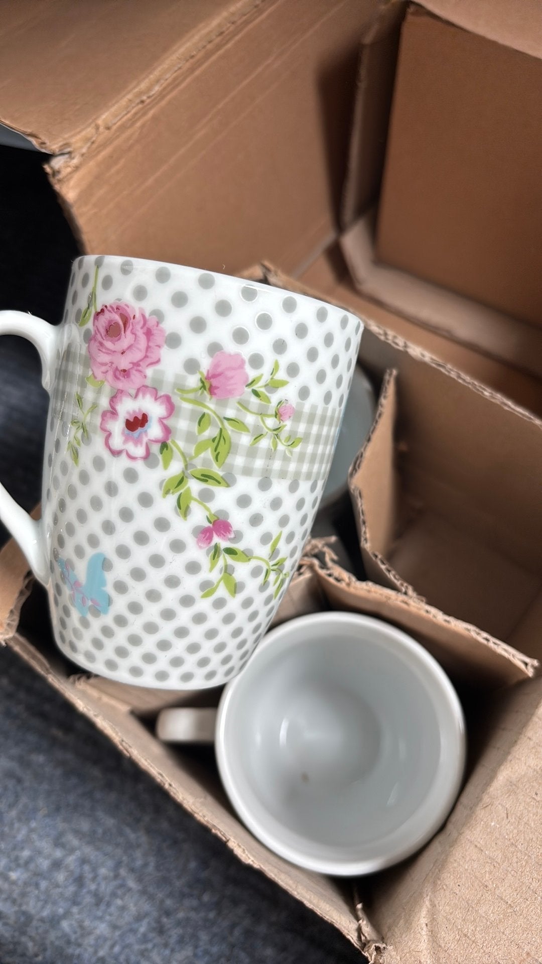 Porselein Aurelia servies set 20 delig, Huis en Inrichting, Keuken | Servies, Ophalen of Verzenden, Zo goed als nieuw, Porselein