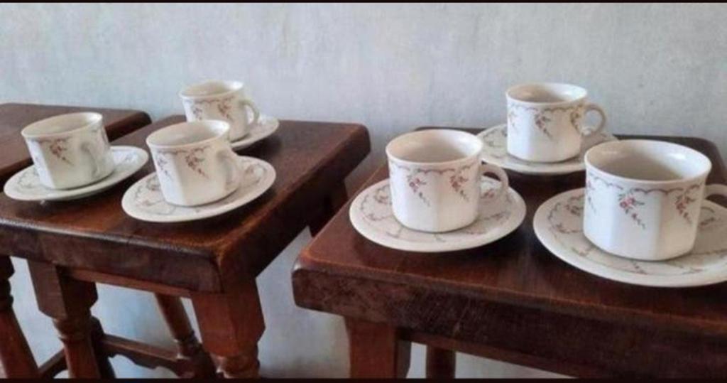 Vintage Hebei Porselein Kop en Schotels, Ophalen
