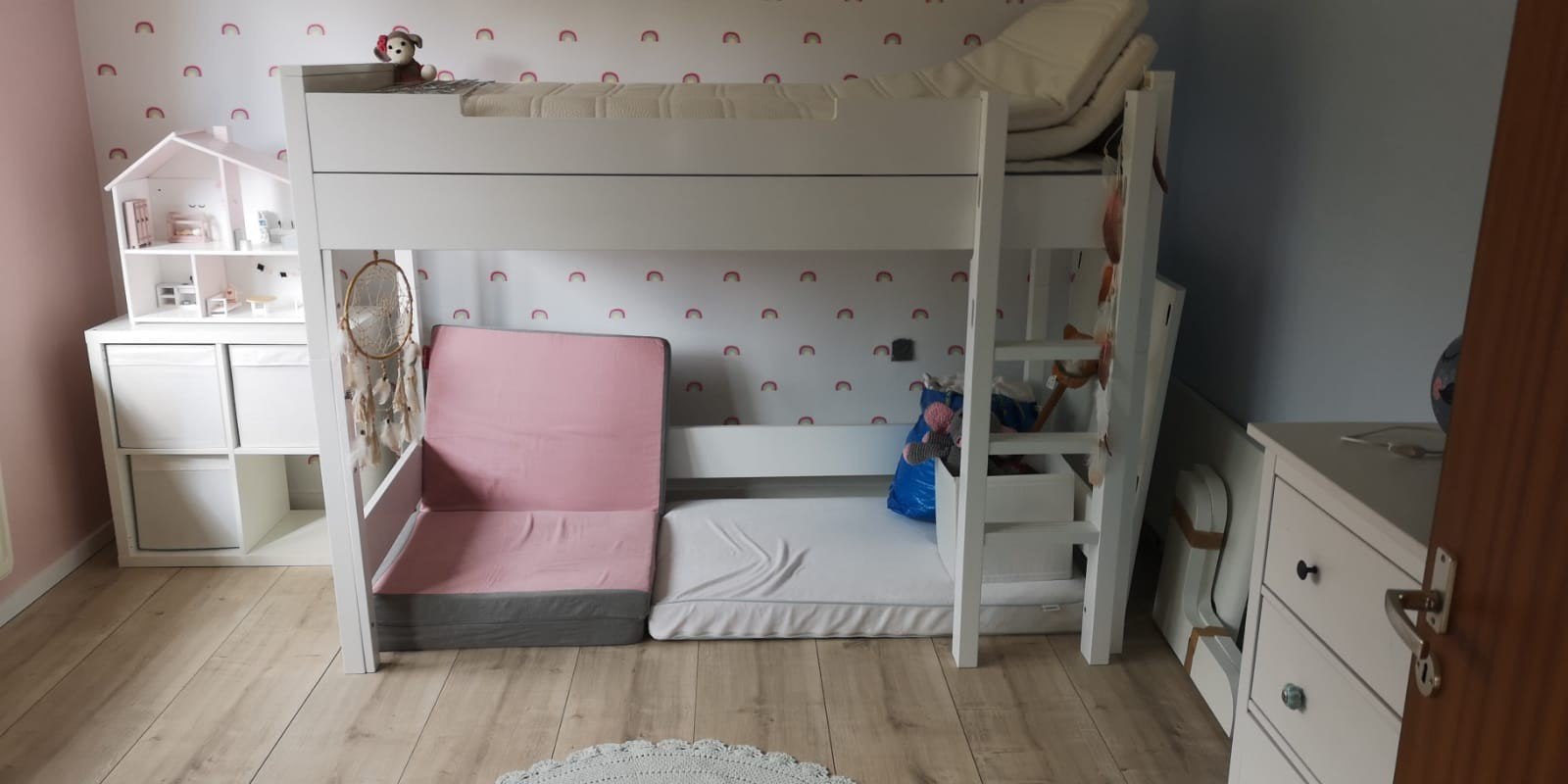 Bopita Hoogslaper - Om te bouwen naar normaal bed, Ophalen, Gebruikt, Eenpersoons, 200 cm