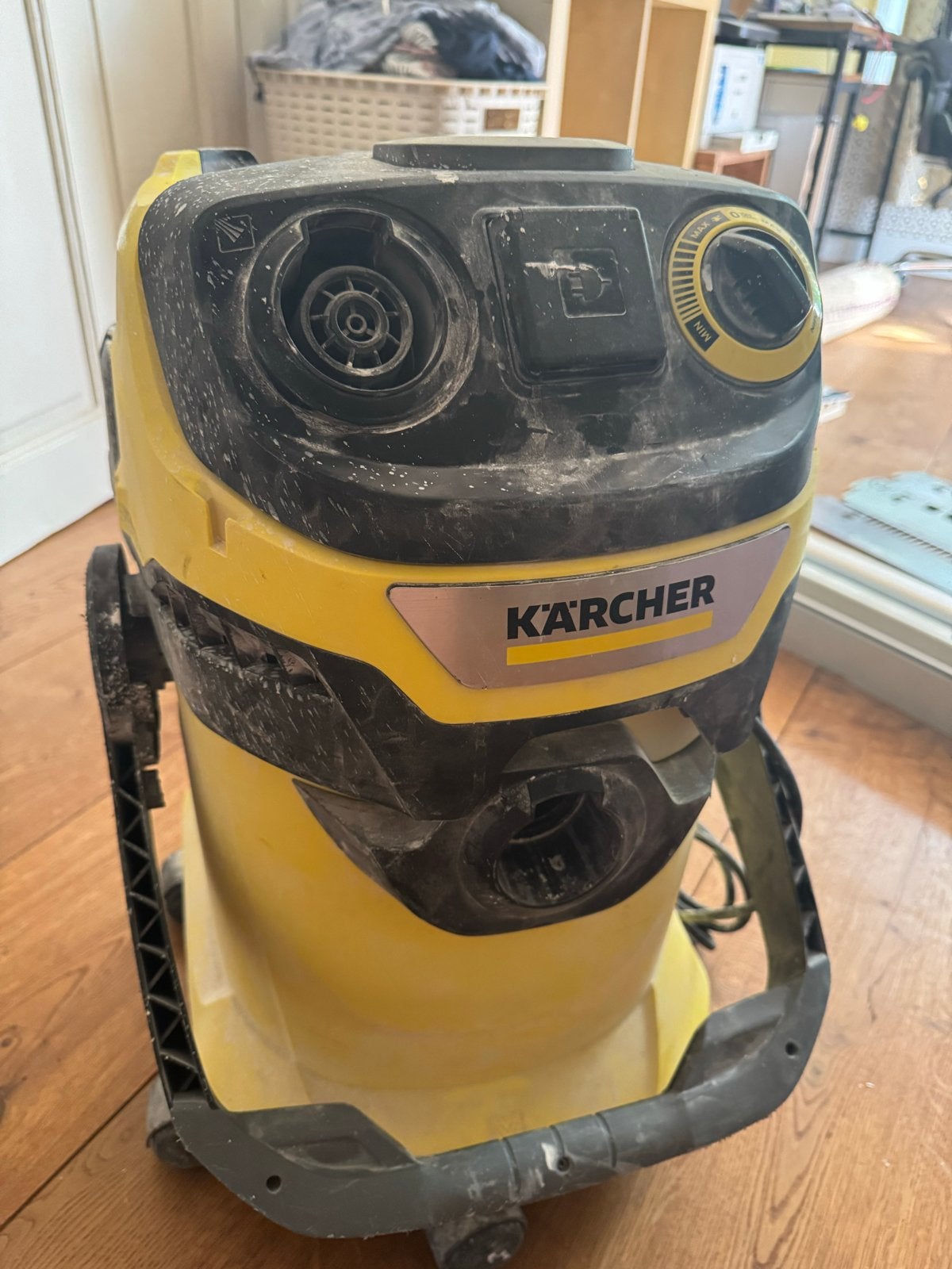 Kärcher WD 5P Nat-/Droogzuiger - Zo goed als nieuw, Inclusief accessoires, Kärcher, Ophalen of Verzenden, Zo goed als nieuw