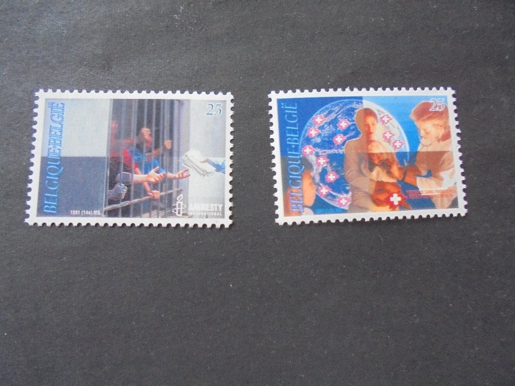 Belgie Mi:2474/2475 postfris, Postzegels en Munten, Verzenden, Postfris