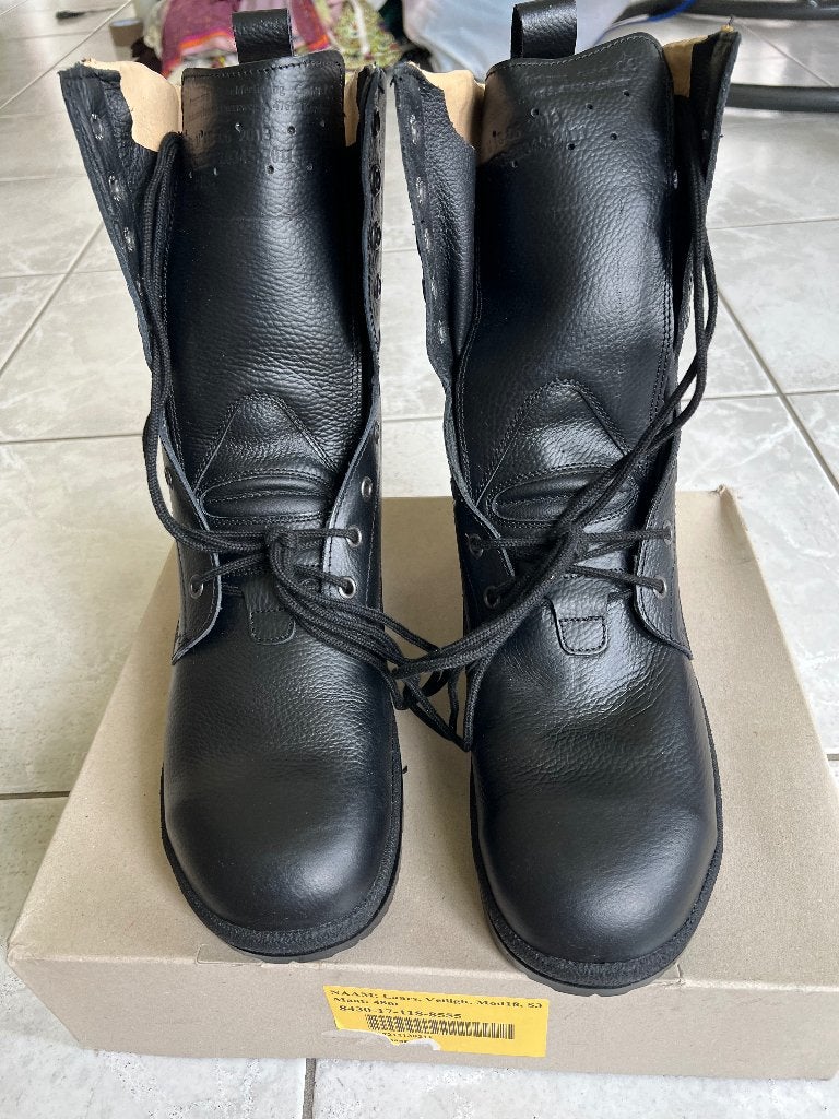 Nieuw paar Bergmann legerlaarzen maat 48M, Verzenden, Nieuw, Schoenen