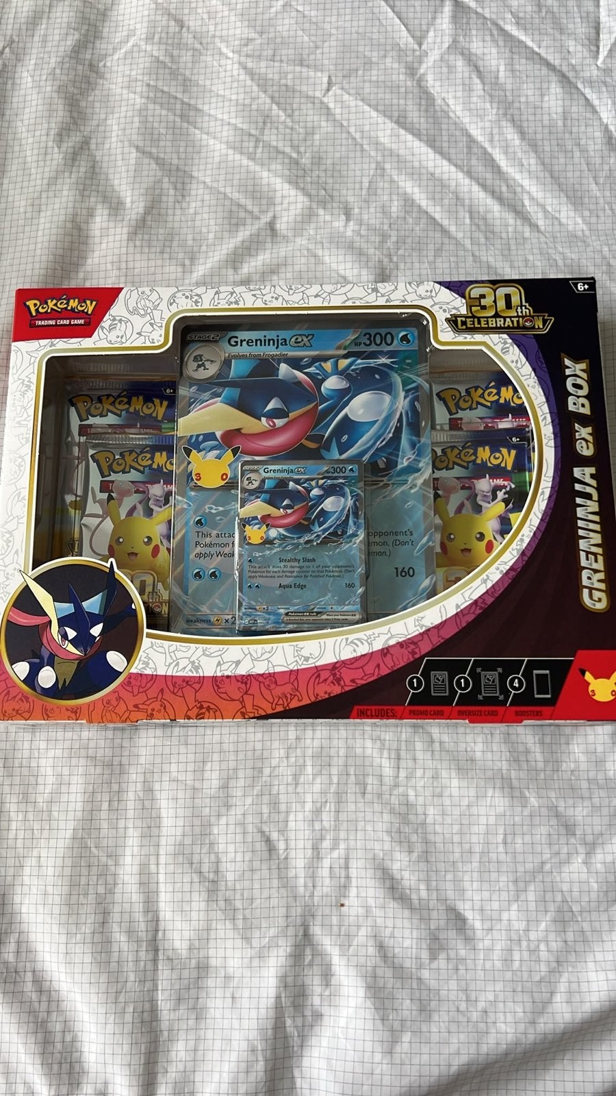 Pokémon Greninja EX Box - 30th Celebration, Ophalen of Verzenden, Nieuw, Overige typen