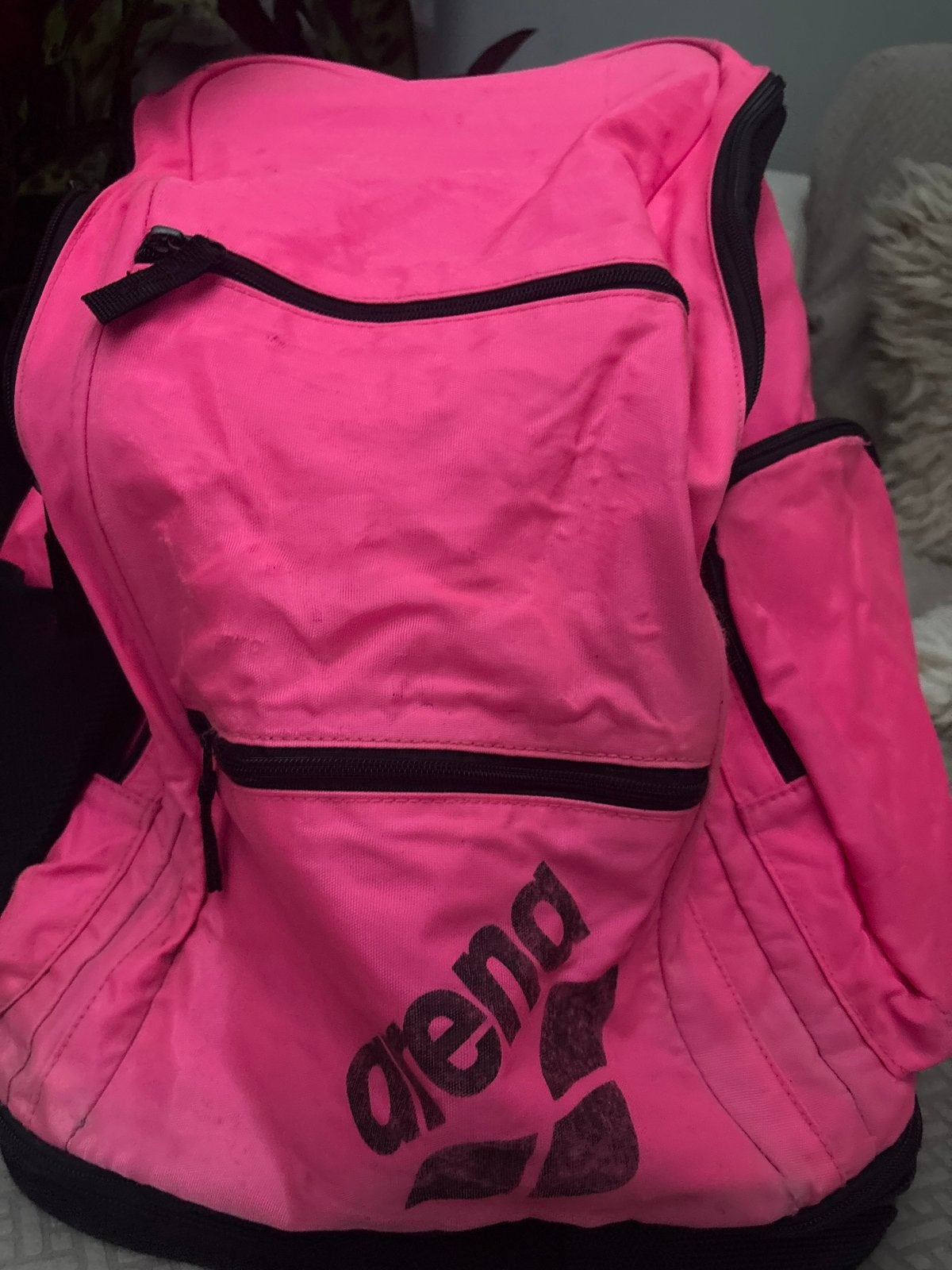 Roze Arena rugzak - Ideaal voor zwemmen of sport, Gebruikt, 25 tot 40 cm, Ophalen of Verzenden, Overige merken