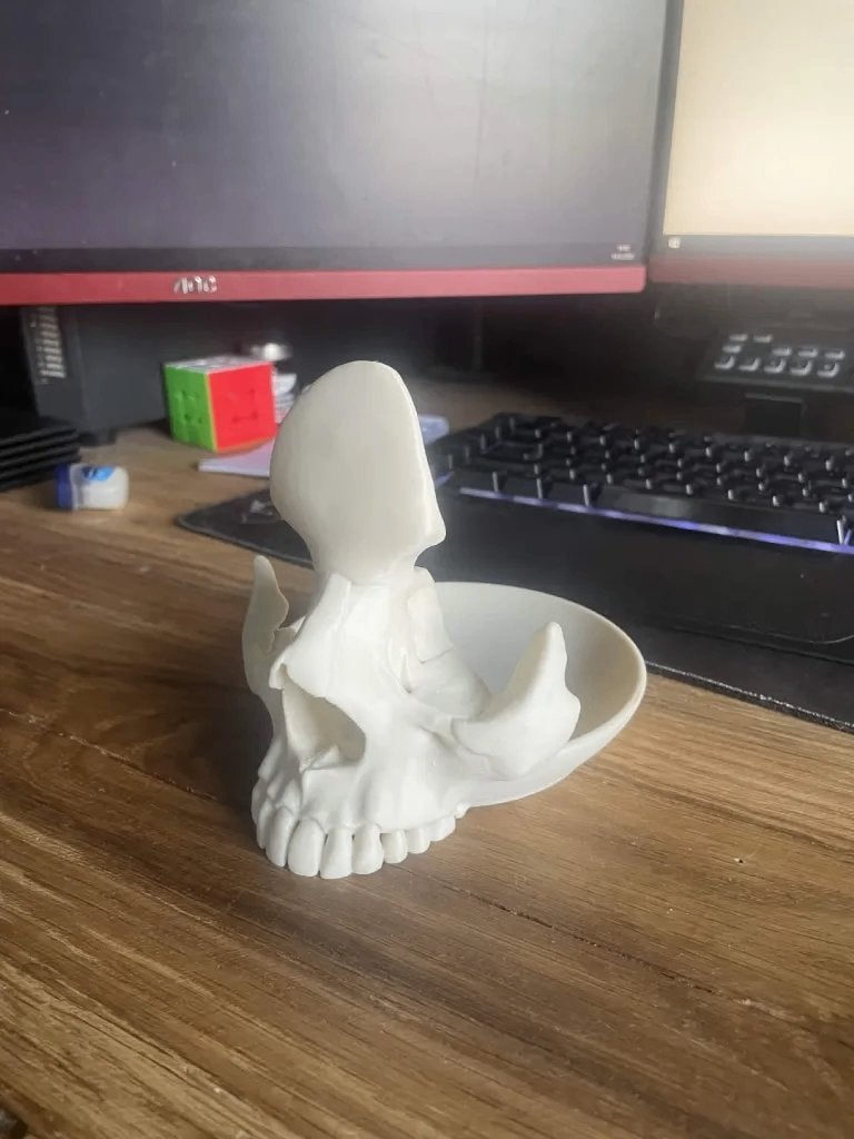 schedelvormig sieraden bakje 3d print, Verzenden, Overige typen