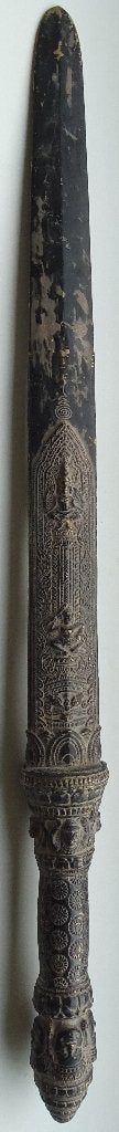 Bronzen boeddhistisch ceremonieel zwaard – 89 cm, Ophalen of Verzenden