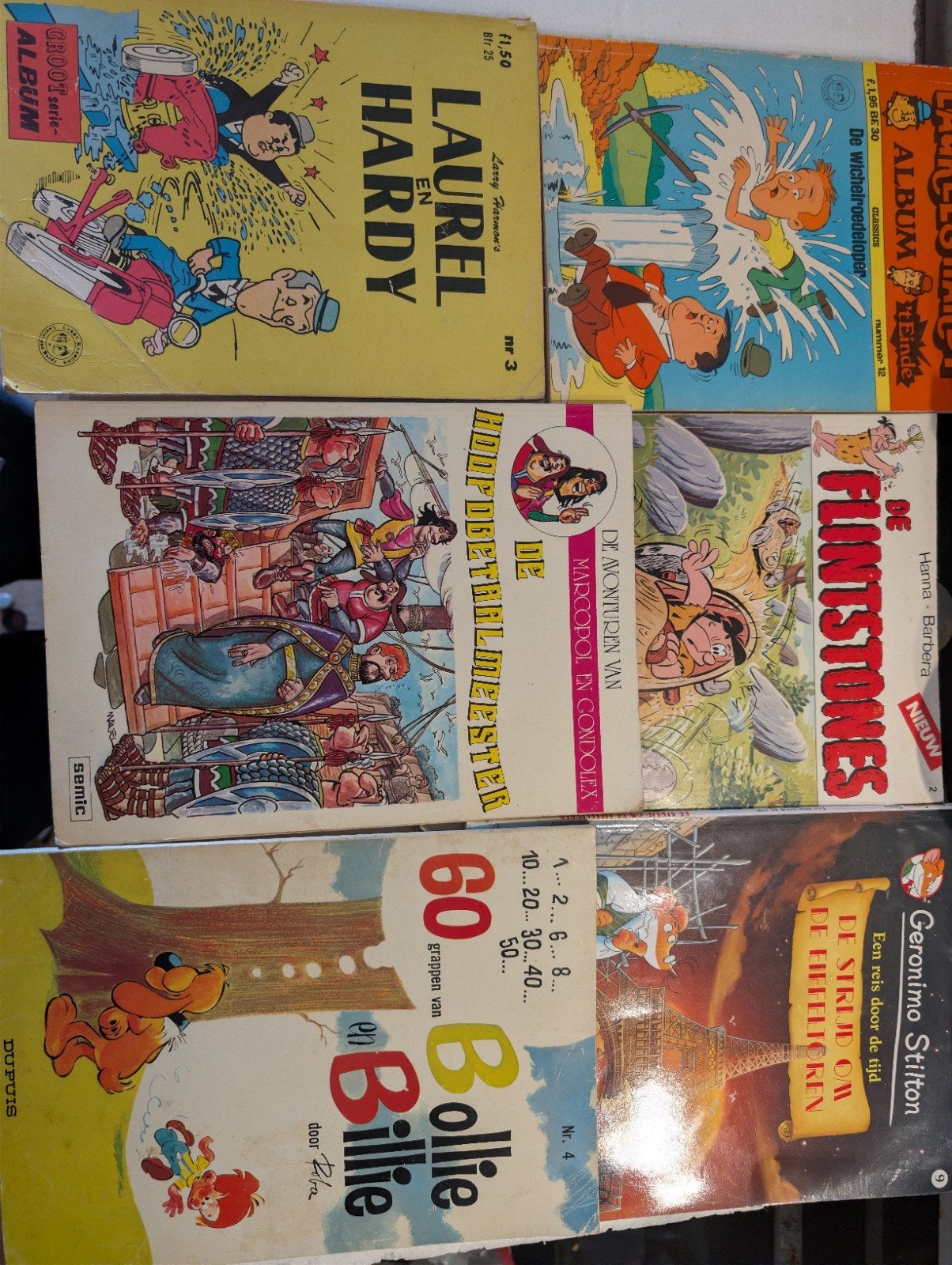 Stripboeken collectie - Geronimo Stilton, Laurel & Hardy, Meerdere stripboeken, Ophalen of Verzenden, Gelezen