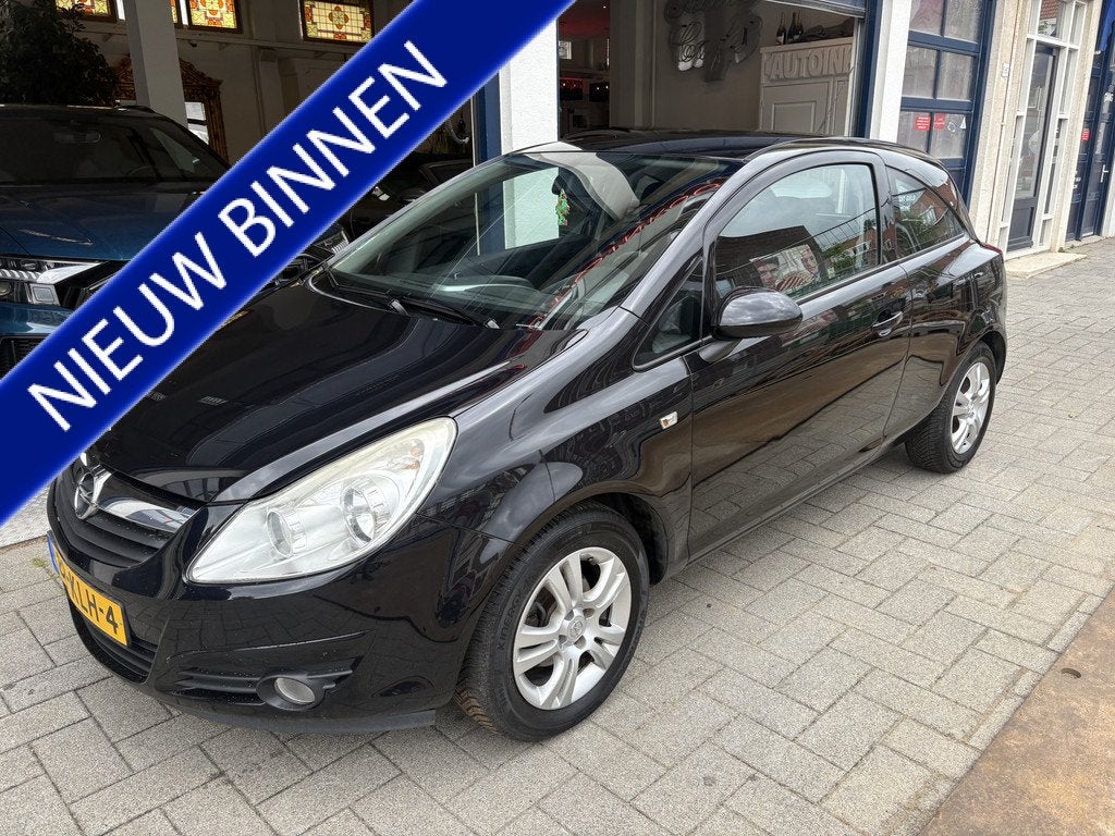 Opel Corsa 1.4-16V White Edition NL AUTO. SPORTVELGEN, Auto's, Opel, Bedrijf, Te koop, Corsa, ABS, Airbags, Airconditioning, Alarm