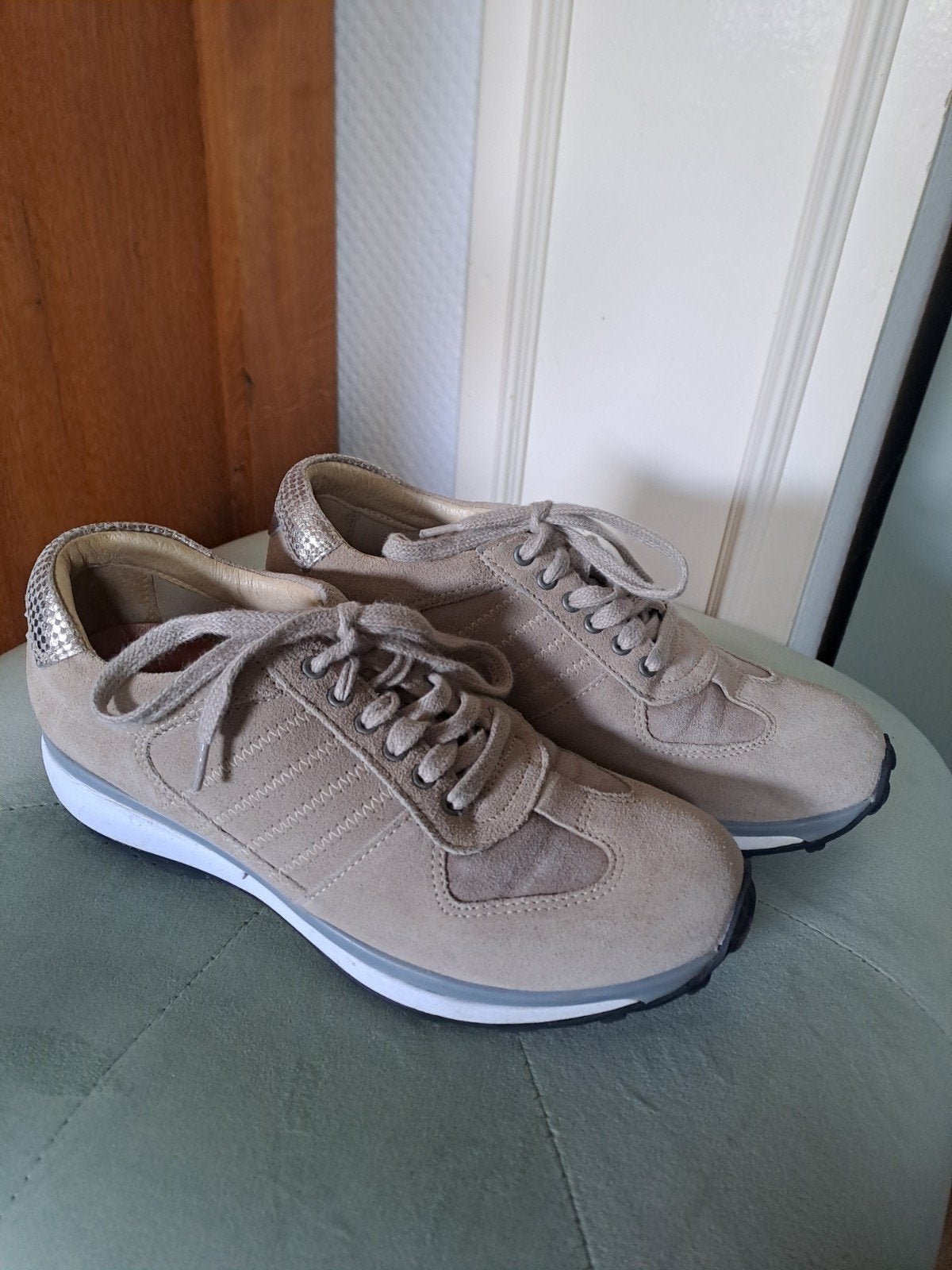 Xsensible maat 38, zand, Xsensible, Beige, Ophalen of Verzenden, Sneakers of Gympen