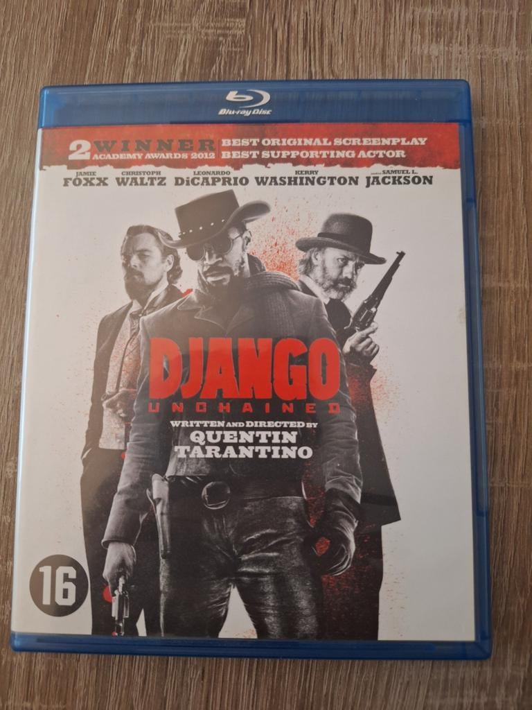 Django Unchained - Blu-ray (Quentin Tarantino), Ophalen of Verzenden, Zo goed als nieuw, Actie